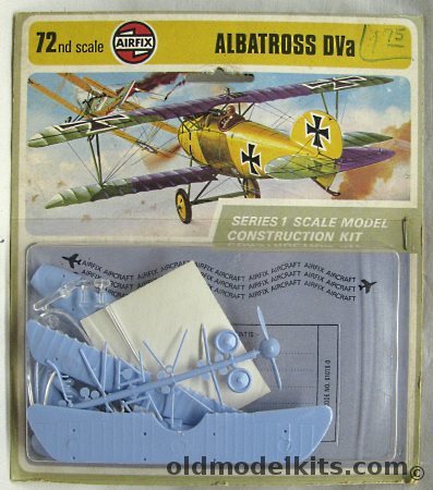 Airfix 1/72 Albatros D-Va (DVa) - Albatross, 01010-0 plastic model kit